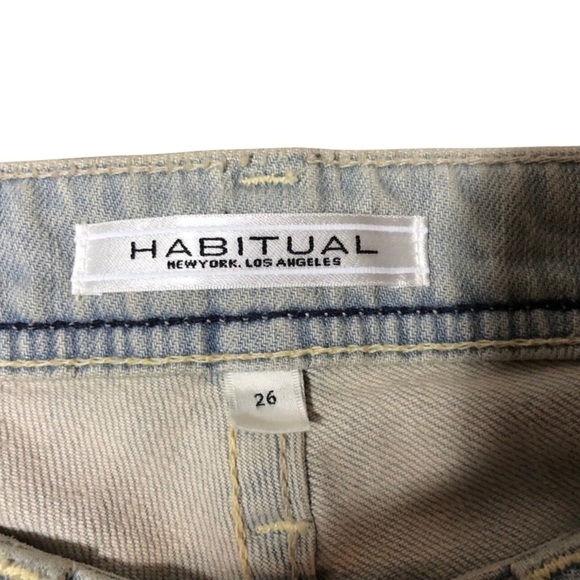 Habitual Jeans With Signature Maltese Cross Back Pocket Detail NEW WITH TAGS. - Picture 3 of 5
